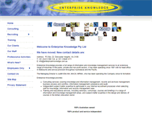 Tablet Screenshot of enterpriseknowledge.com.au